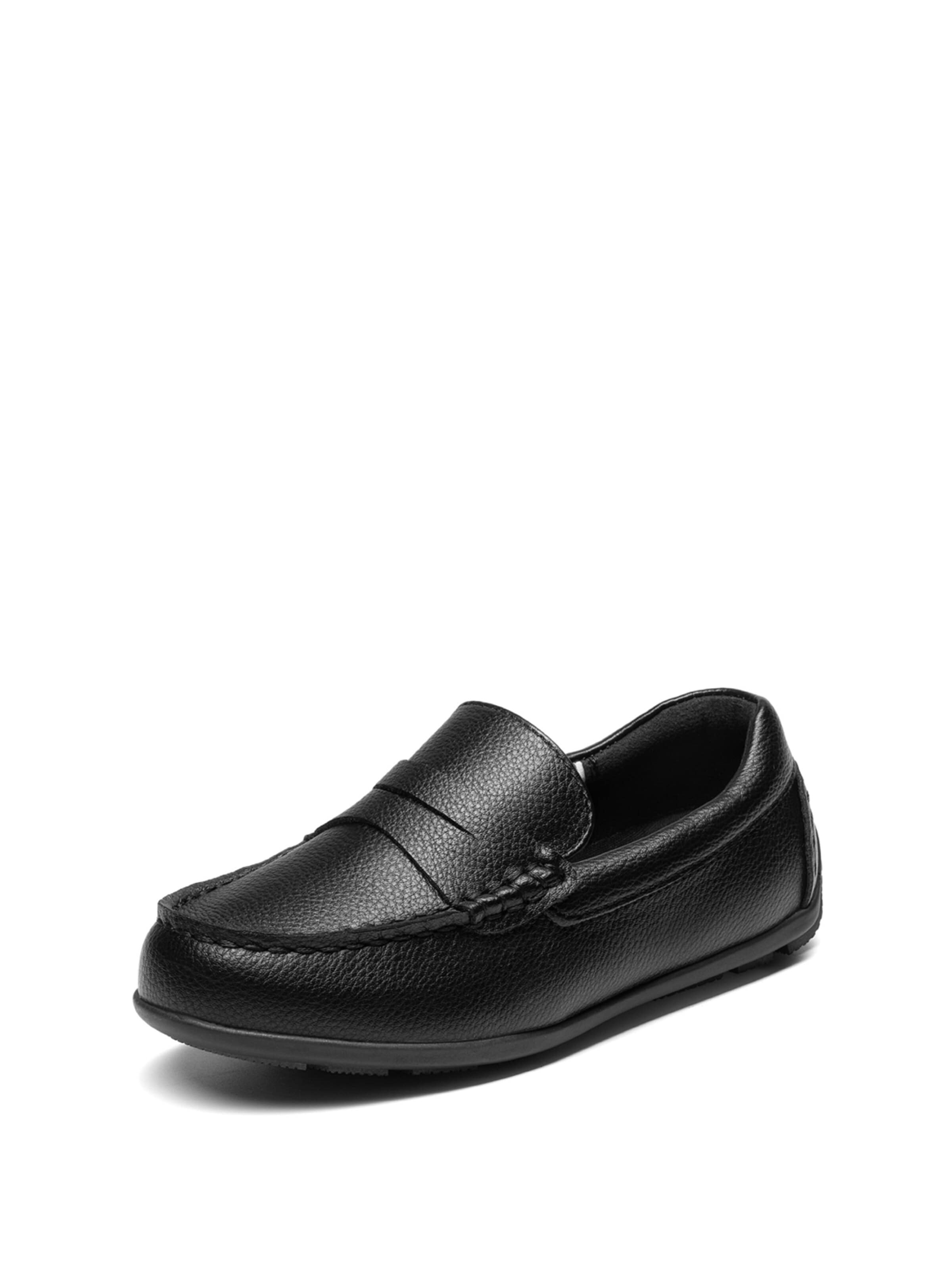 Bruno Marc Flats in Black: front