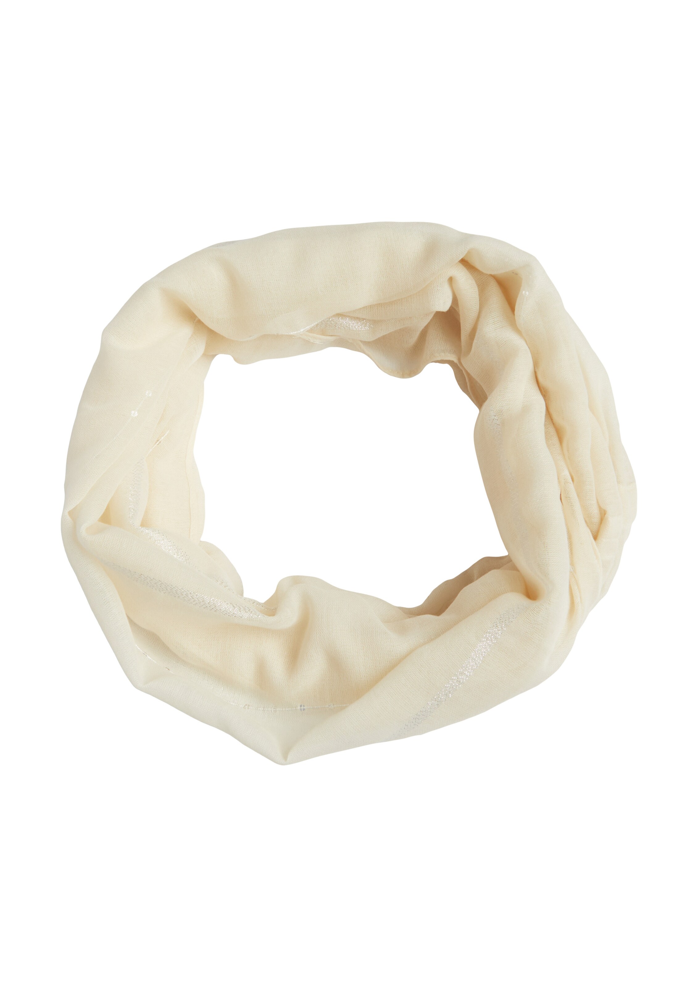 Écharpe tube s.Oliver en beige : devant