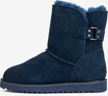 Boots da neve 'Colorado' di Gooce in blu: frontale