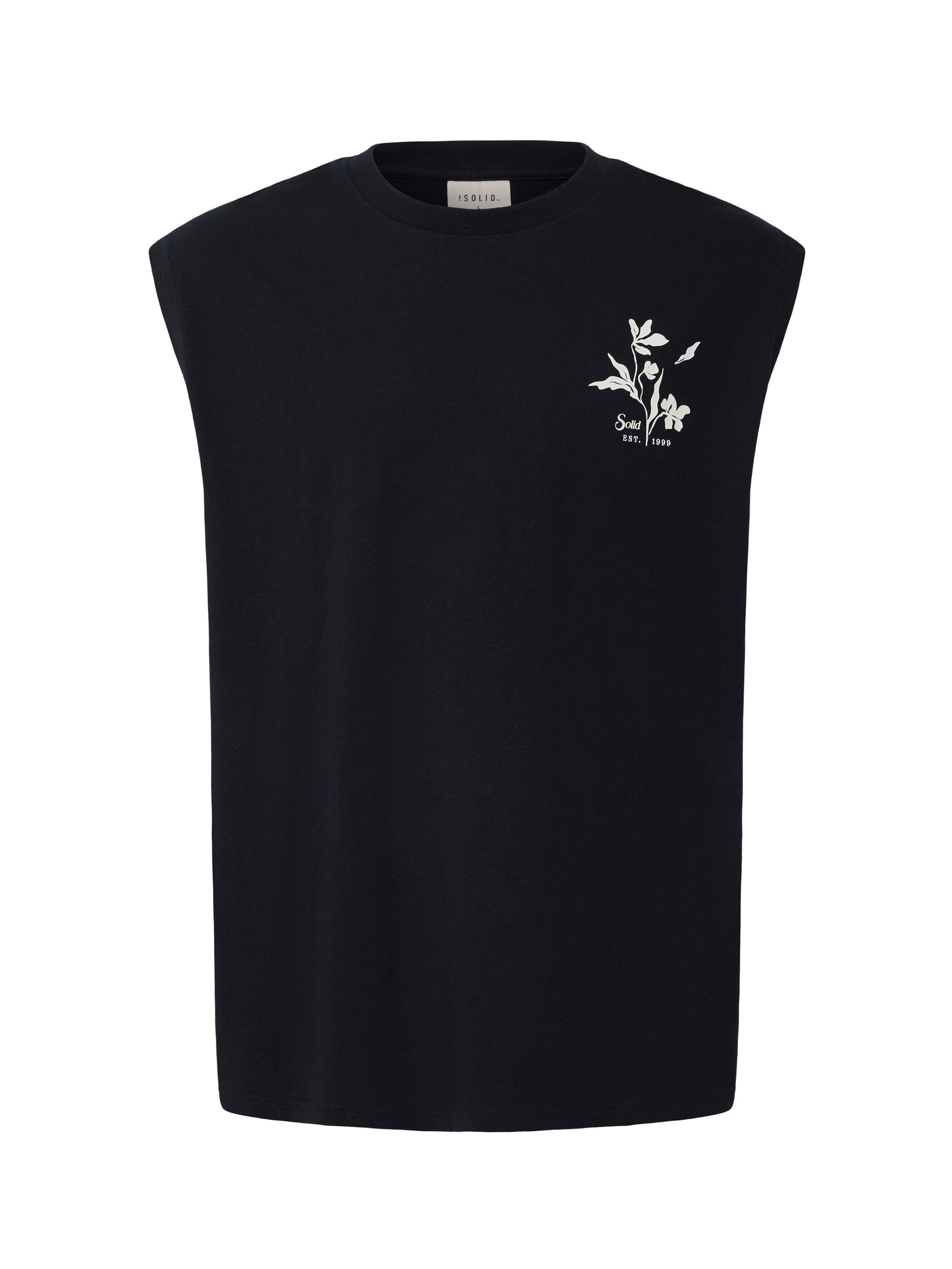 !Solid - Camiseta ' SDAmon' en negro: frente