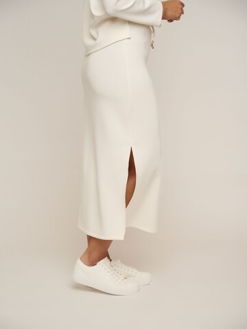 RINO & PELLE Skirt 'Sandy' in White