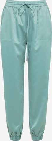 Tapered Pantaloni di RISA in verde: frontale