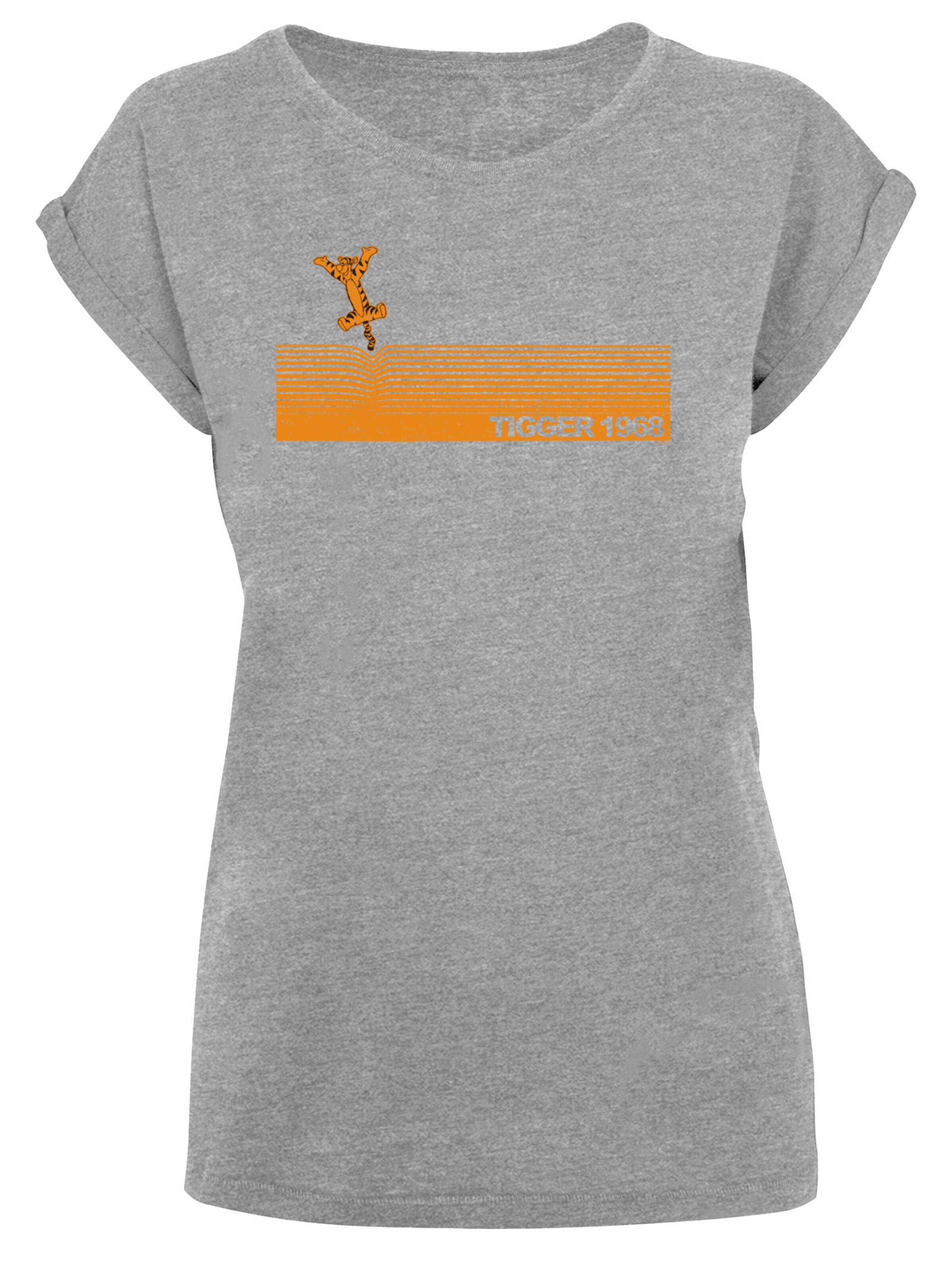 T-shirt 'Disney Winnie The Pooh Tigger 1968' F4NT4STIC en gris : devant