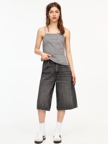 Pull&Bear Baggy Jeans in Grijs