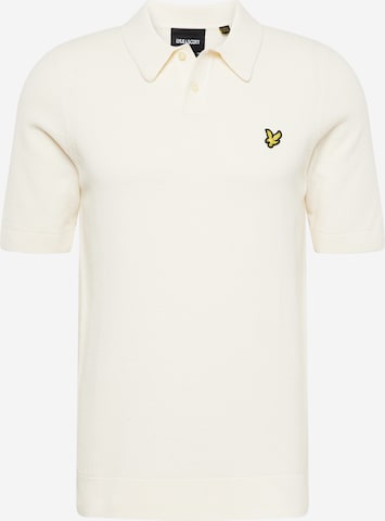 Lyle & Scott Tričko – béžová: přední strana