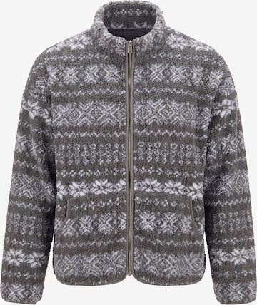 Veste en polaire usha WHITE LABEL en gris : devant