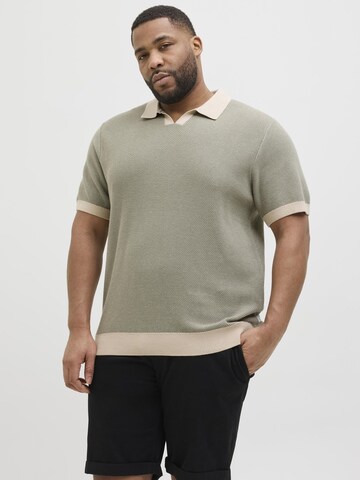 Jack & Jones Plus Shirt in Green: front