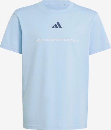 mėlyna ADIDAS SPORTSWEAR Sportiniai marškinėliai: priekis