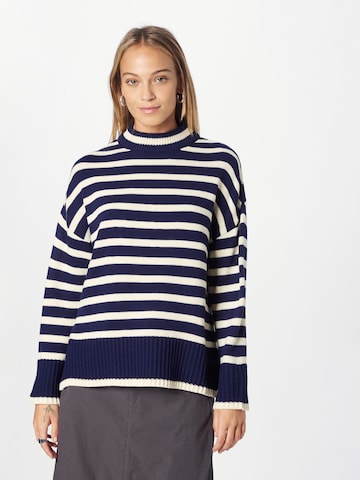 SISTERS POINT - Pullover 'MIBA' em azul: frente