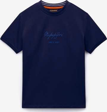 mėlyna NAPAPIJRI Marškinėliai 'S-BARYTE SS W': priekis