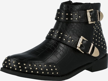 Bottines 'Belene' Bianco en noir : devant