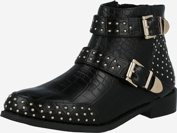 Ankle boots 'Belene' di Bianco in nero: frontale