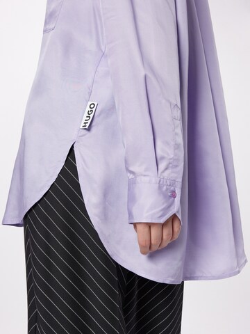 HUGO Blouse 'Elodina' in Purple