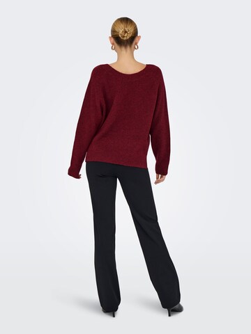 Pull-over 'RENE' ONLY en rouge