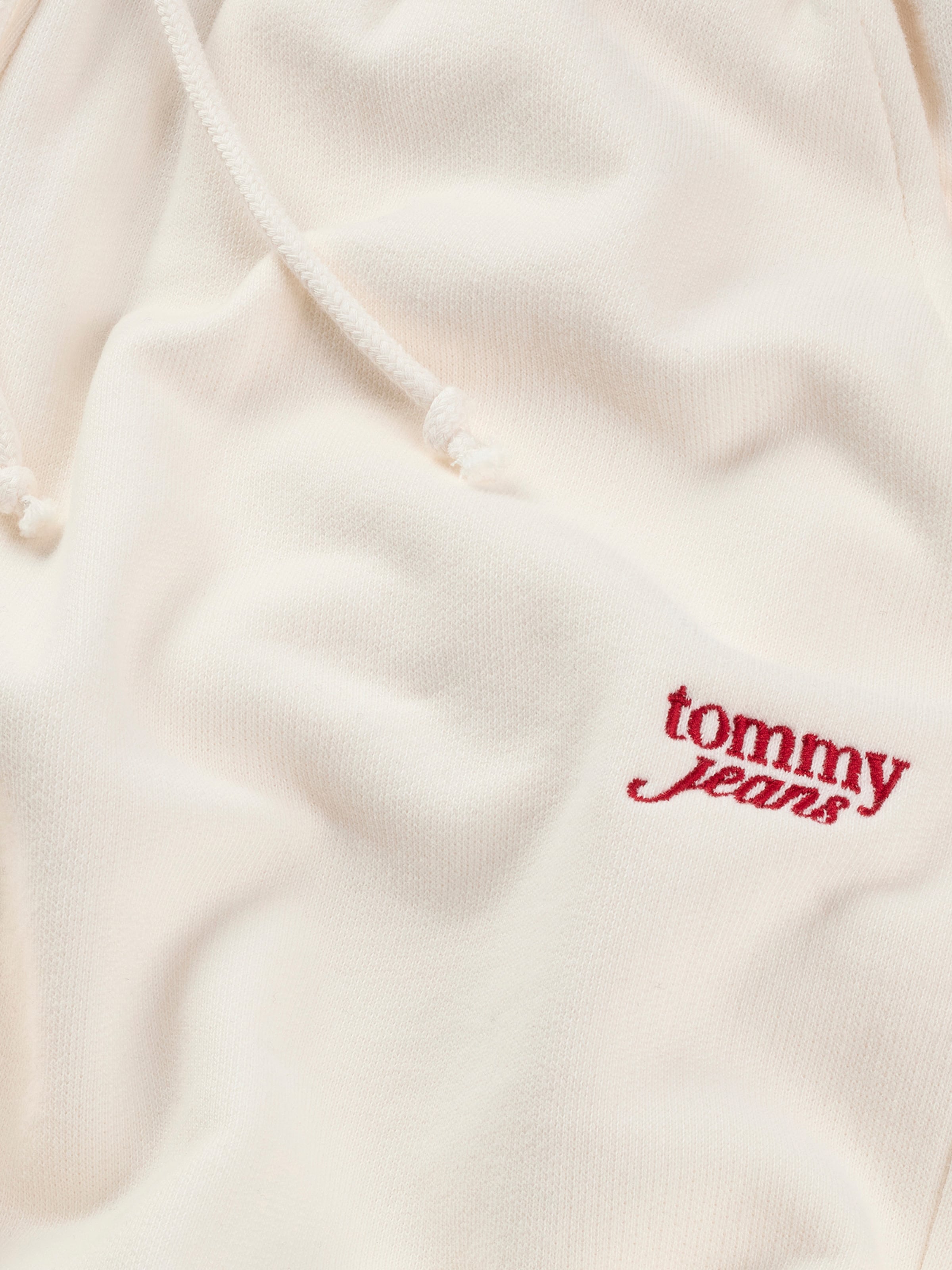 Tommy Jeans Tapered Byxa i vit