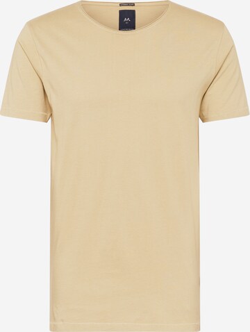 T-Shirt 'Garment' Lindbergh en beige : devant