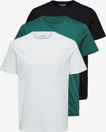 SELECTED HOMME T-Shirt 'Cormac' in Mischfarben: front