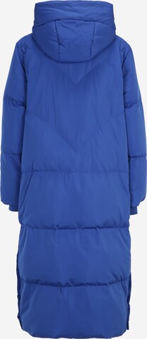 Y.A.S Tall Winter Coat 'IRIMA' in Blue