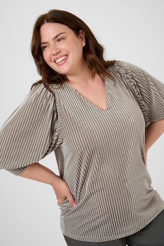 Chemisier 'Cacanna' KAFFE CURVE en gris