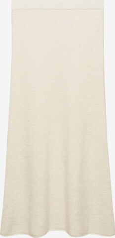 MANGO Nederdel 'FRANCA' i beige: forside