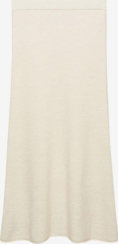 MANGO Skjørt 'FRANCA' i beige: forside