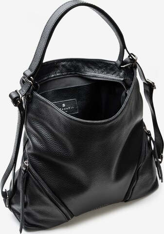 Lazarotti Schultertasche 'Milano' in Schwarz