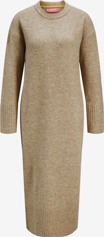 JJXX Gebreide jurk in Beige: voorkant