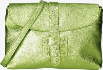 Viola Castellani Clutch in Groen: voorkant