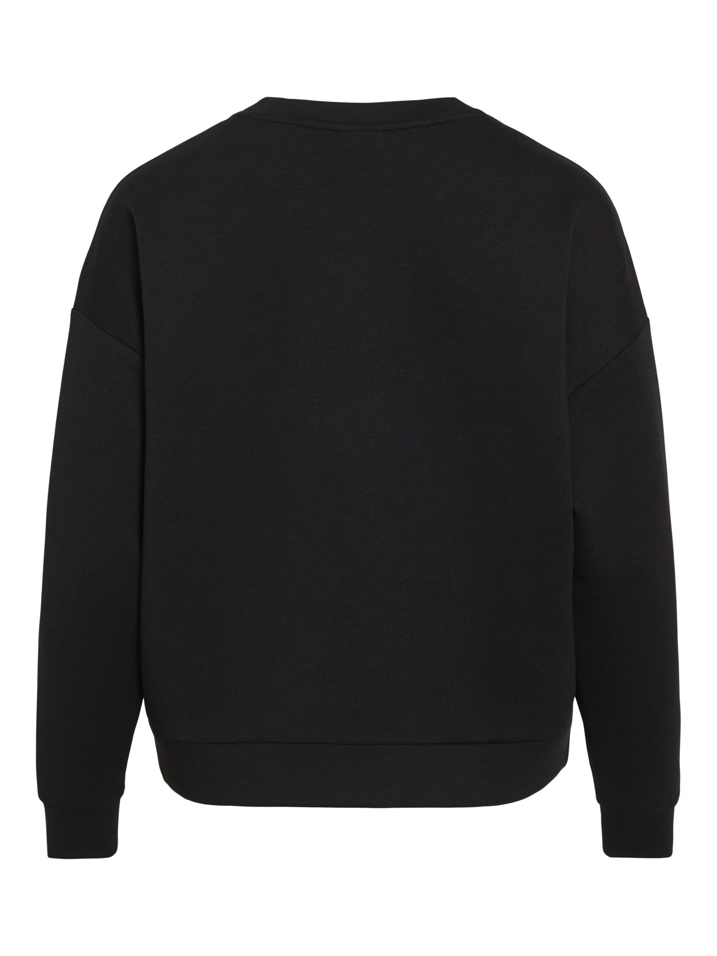 VILA Sweatshirt in Black