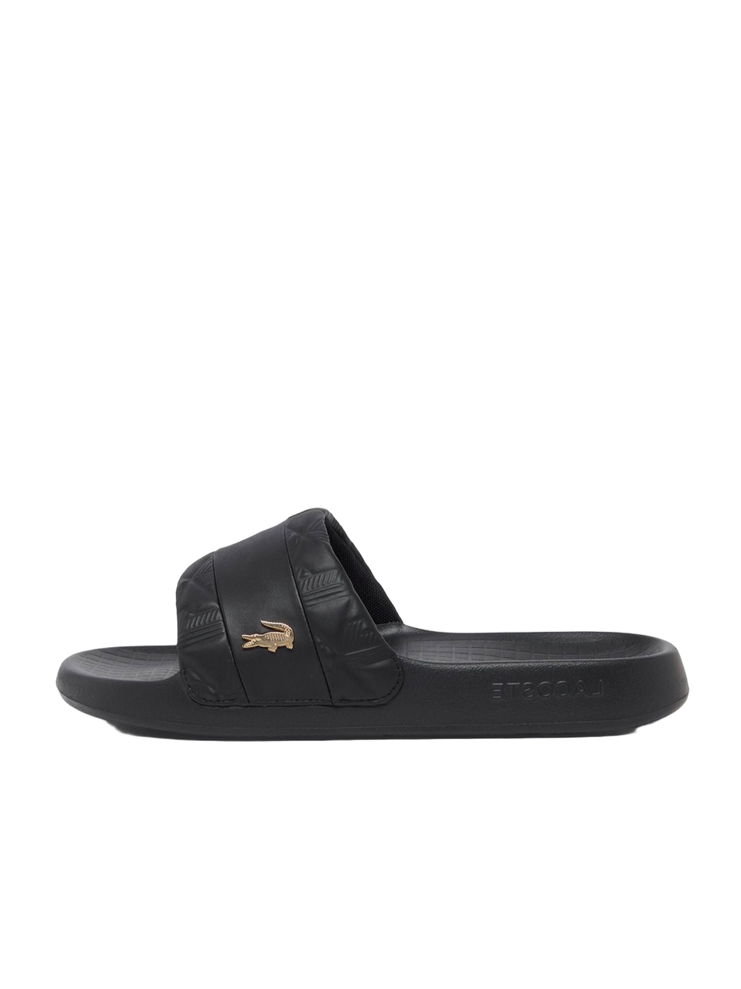 LACOSTE Hausschuhe in Schwarz: Vorderseite