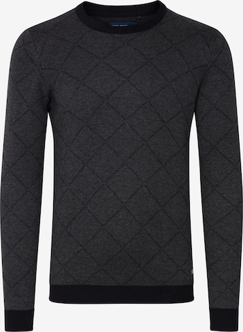 BLEND Pullover 'BHNison' in Grau: Vorderseite