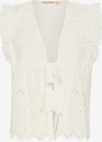 CULTURE Pusero 'CU Leso Olena' värissä beige: etupuoli