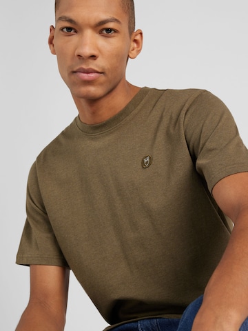 KnowledgeCotton Apparel Shirt 'ALDER' in Groen