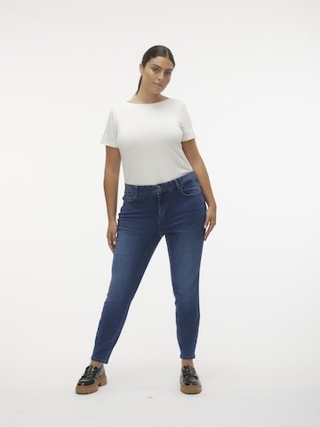 Vero Moda Curve Skinny Jeans 'SOPHIA' in Blau