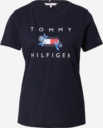 TOMMY HILFIGER Koszulka w kolorze niebieski: przód