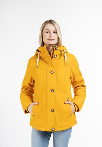 Schmuddelwedda Weatherproof jacket in Yellow: front