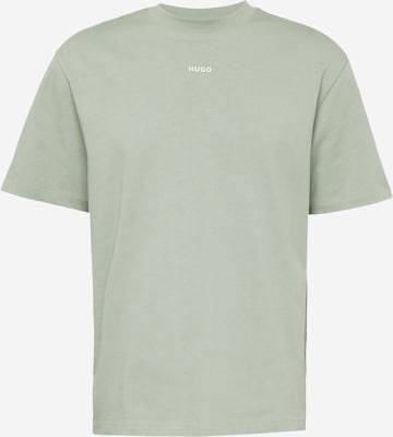 HUGO Red Shirt 'Dapolino' in Green: front