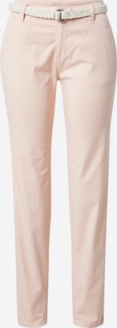 Pantalon chino ESPRIT en beige : devant