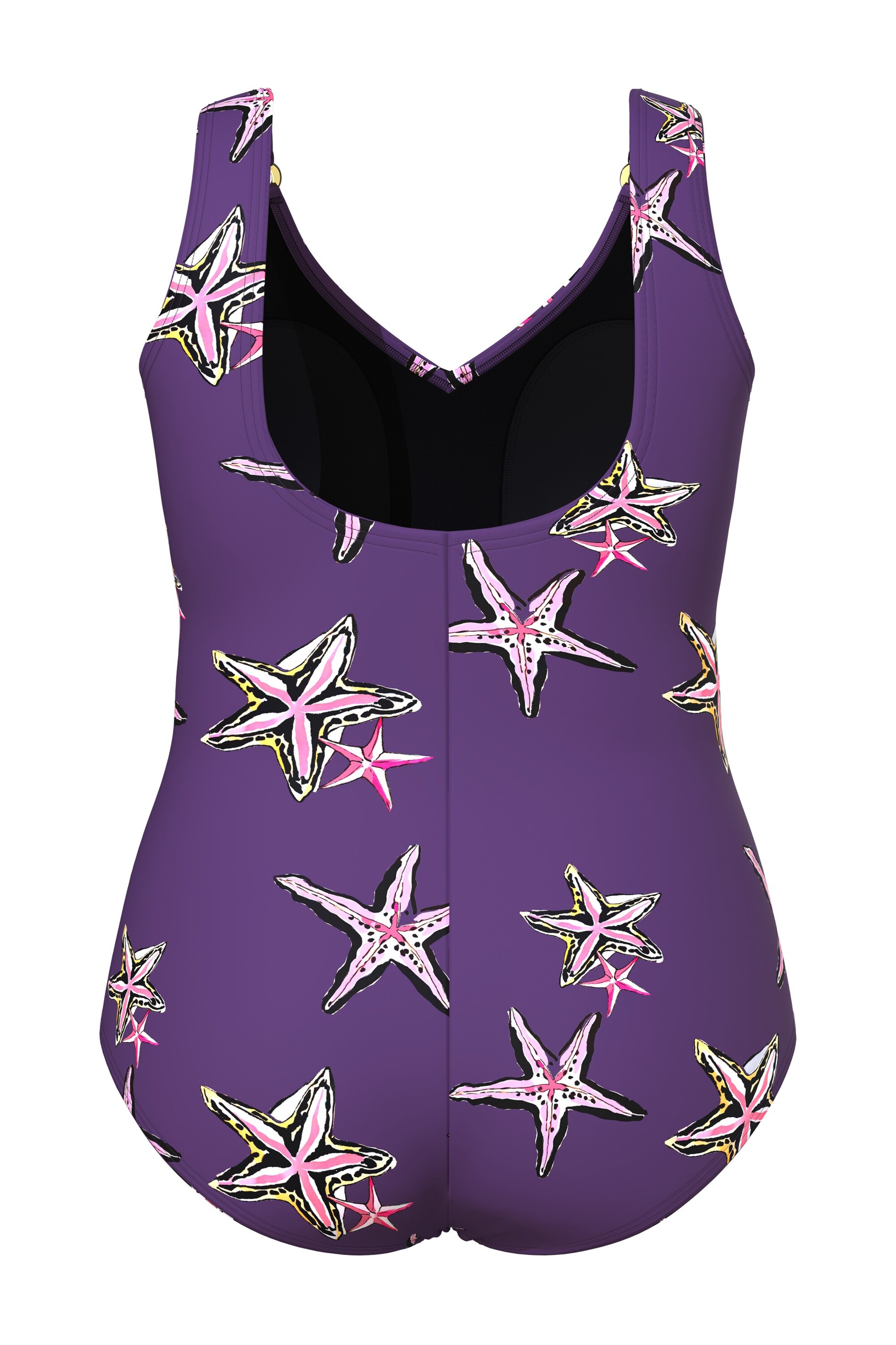 Ulla Popken Swimsuit in Purple
