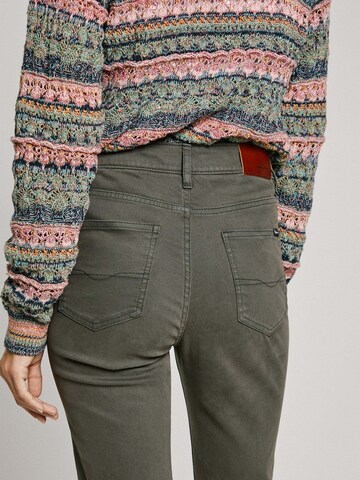 Pepe Jeans Slim fit Trousers 'Tessa' in Green