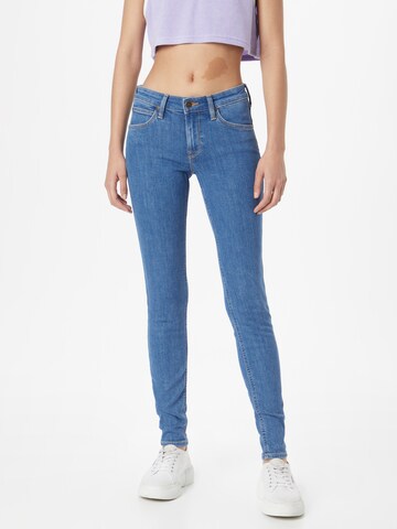 Lee Skinny Jeans 'Scarlett' in Blauw: voorkant