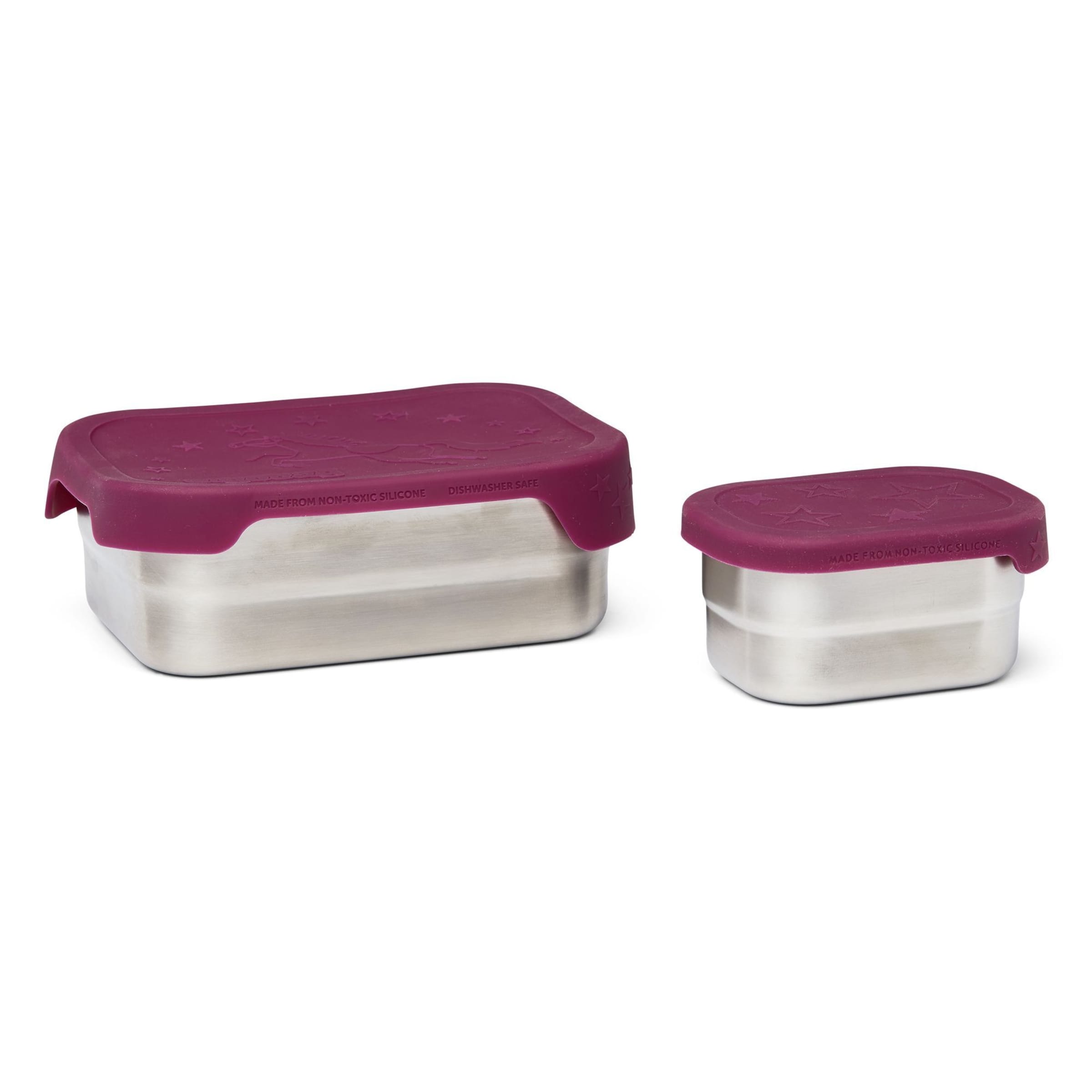 ergobag Tableware Set in Pink: front