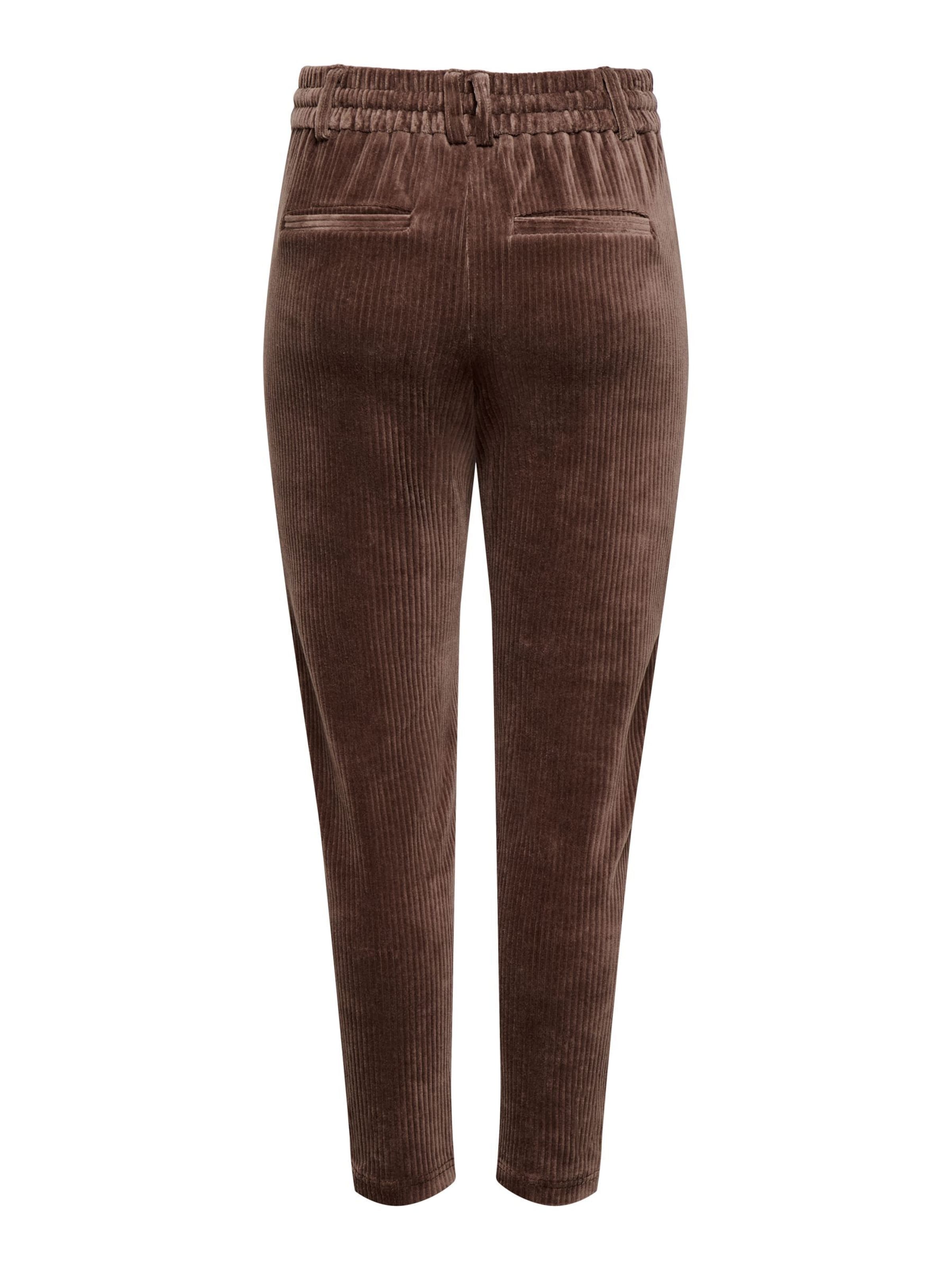 ONLY - regular Pantalón 'ONLPOPTRASH' en marrón