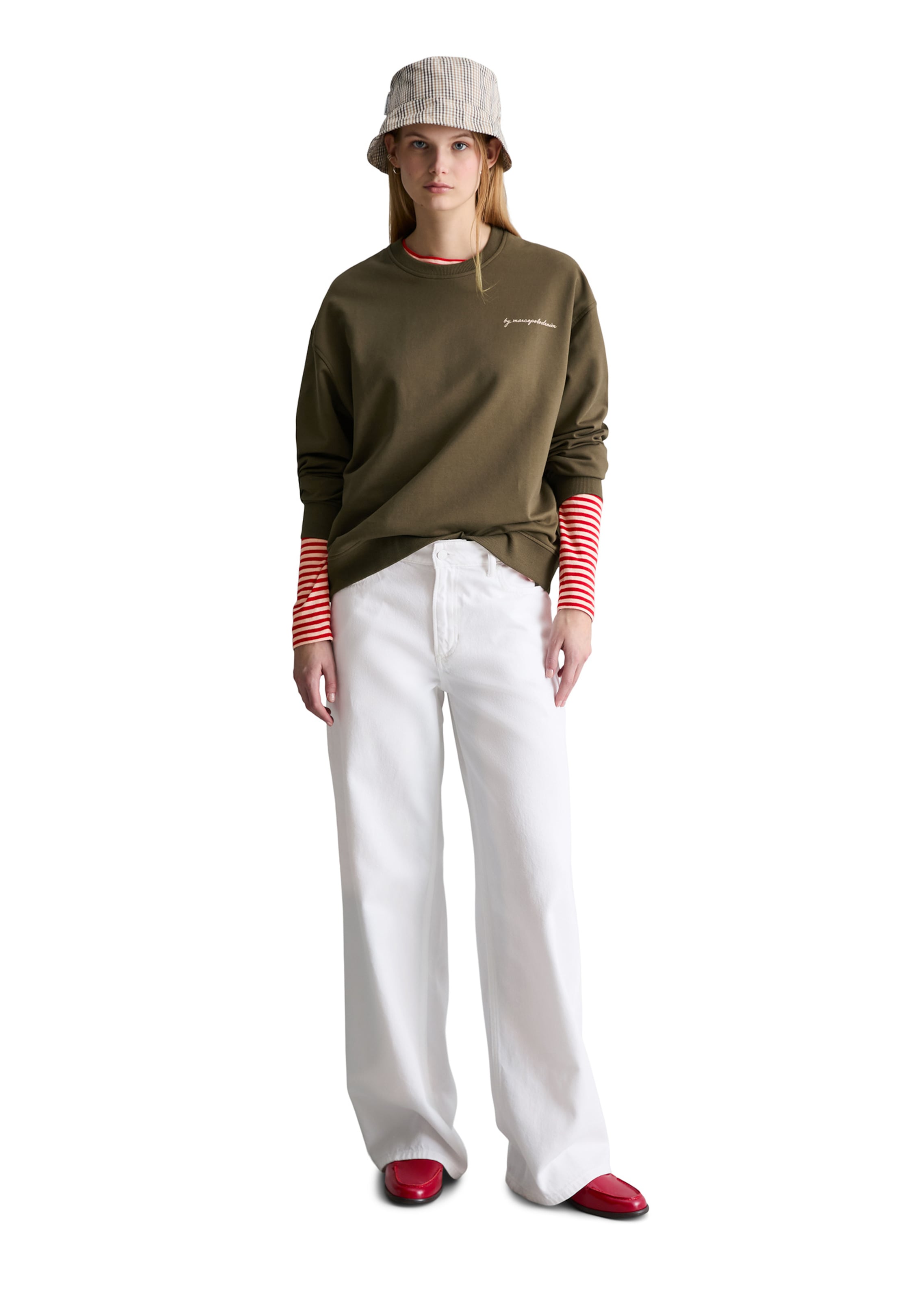 Marc O'Polo DENIM Sweatshirt in Braun