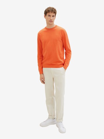 TOM TAILOR Pullover in Orange