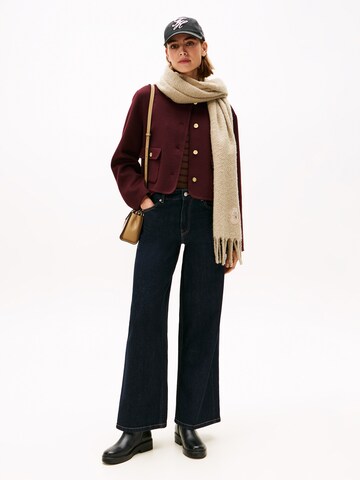 TOMMY HILFIGER Wide leg Jeans '70's' i blå