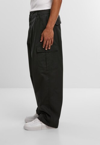 HOMEBOY Loosefit Cargobroek in Zwart