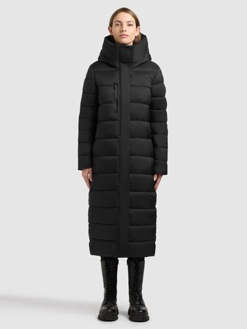 khujo Mantel 'Dawi2' in Schwarz