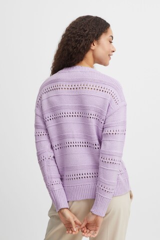 b.young Strickpullover in Lila