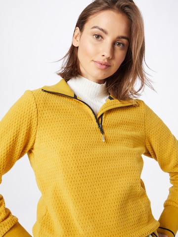 ROXY Sportsweatshirt 'GLIDER' i gul